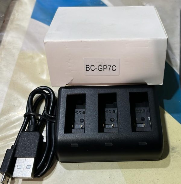 شارژر باتري 3 تايي Telesin Hero 5/6/7/8 Battery Charger - برند تلیسن - Image 2